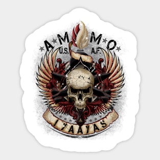 AMMO US AF IYAAYAS ARMY Sticker